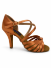 Happy Dancing Art. 130 Nodo – Sandali da Ballo Latino in Raso Bronzo - immagine 2