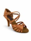 Happy Dancing Art. 130 Nodo – Sandali da Ballo Latino in Raso Bronzo - immagine 3