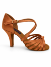Happy Dancing Art. 130 Nodo – Sandali da Ballo Latino in Raso Bronzo
