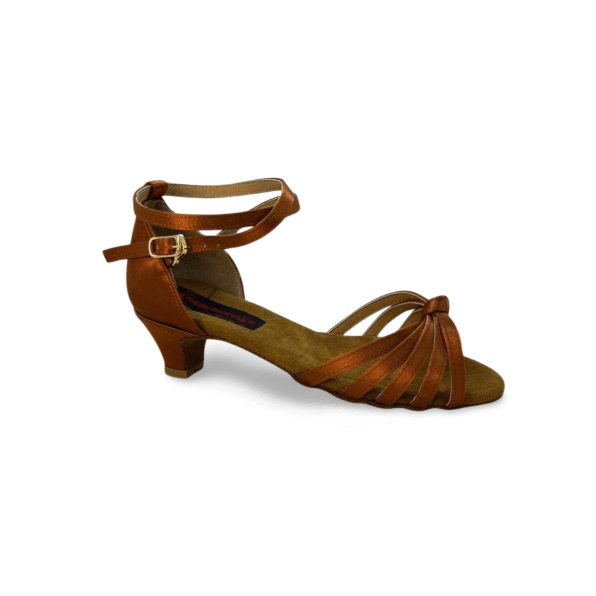 130 Nodo – Sandalo da Ballo Bambina con Tacco Cuban 3,5 cm - immagine 1