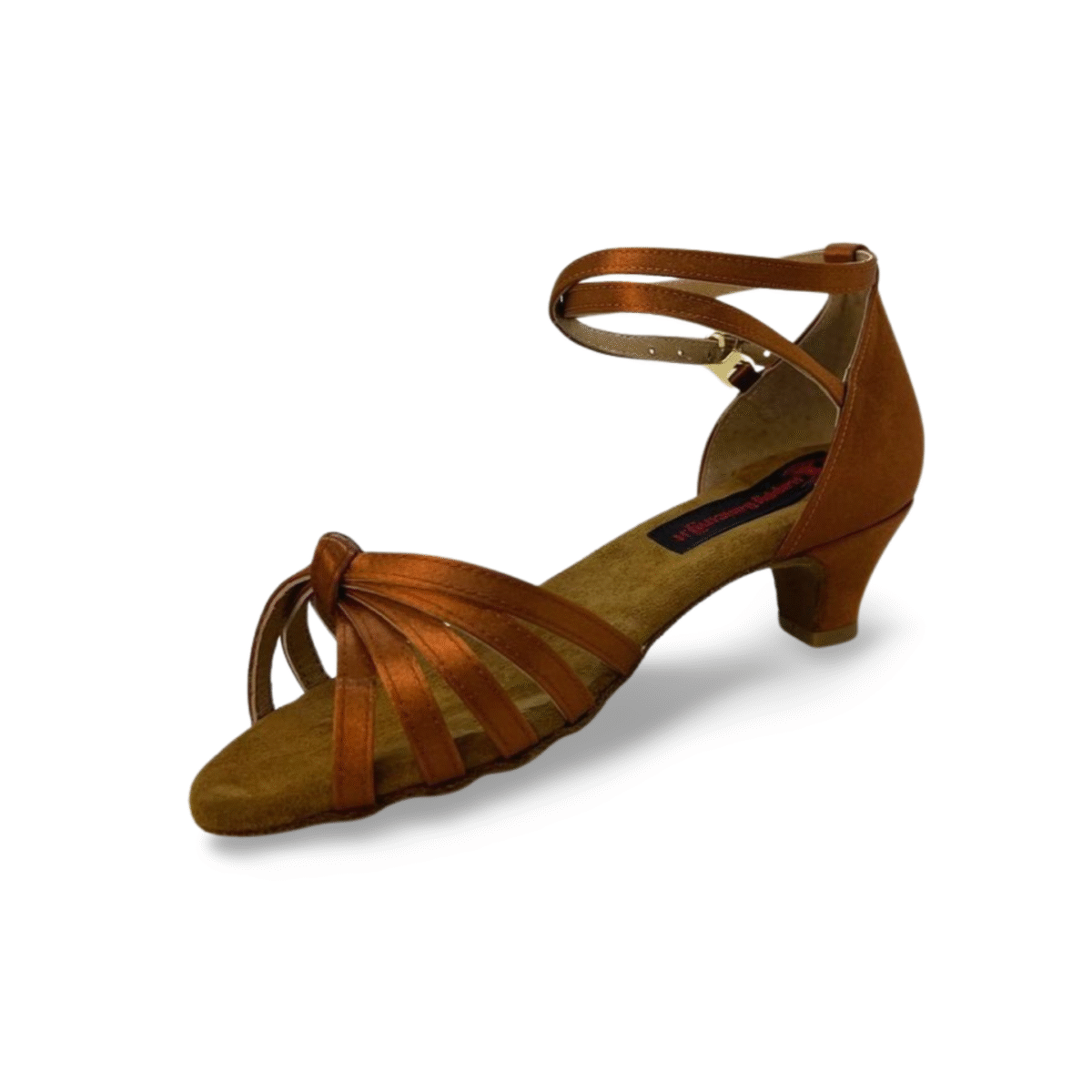130 Nodo – Sandalo da Ballo Bambina con Tacco Cuban 3,5 cm - immagine 3