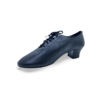Art 700 – Scarpe da ballo uomo in pelle nera con tacco latino - immagine 4