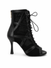 Art Hills – Stivaletto Donna da Ballo in Pelle Nera Made in Italy