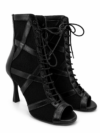Art Hills – Stivaletto Donna da Ballo in Pelle Nera Made in Italy - immagine 3