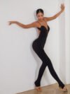 ZYM Minette – Tuta intera da ballo donna – Nero – Art. 2431
