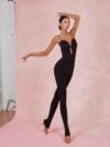 ZYM Minette – Tuta intera da ballo donna – Nero – Art. 2431 - immagine 8